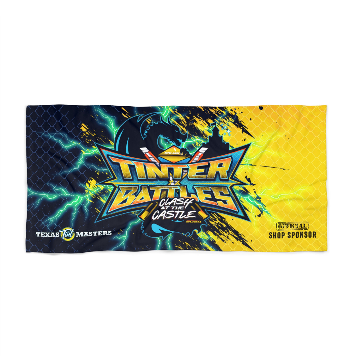 Texas Tint Masteres Tinter Battles 2024 Official Dash Towel