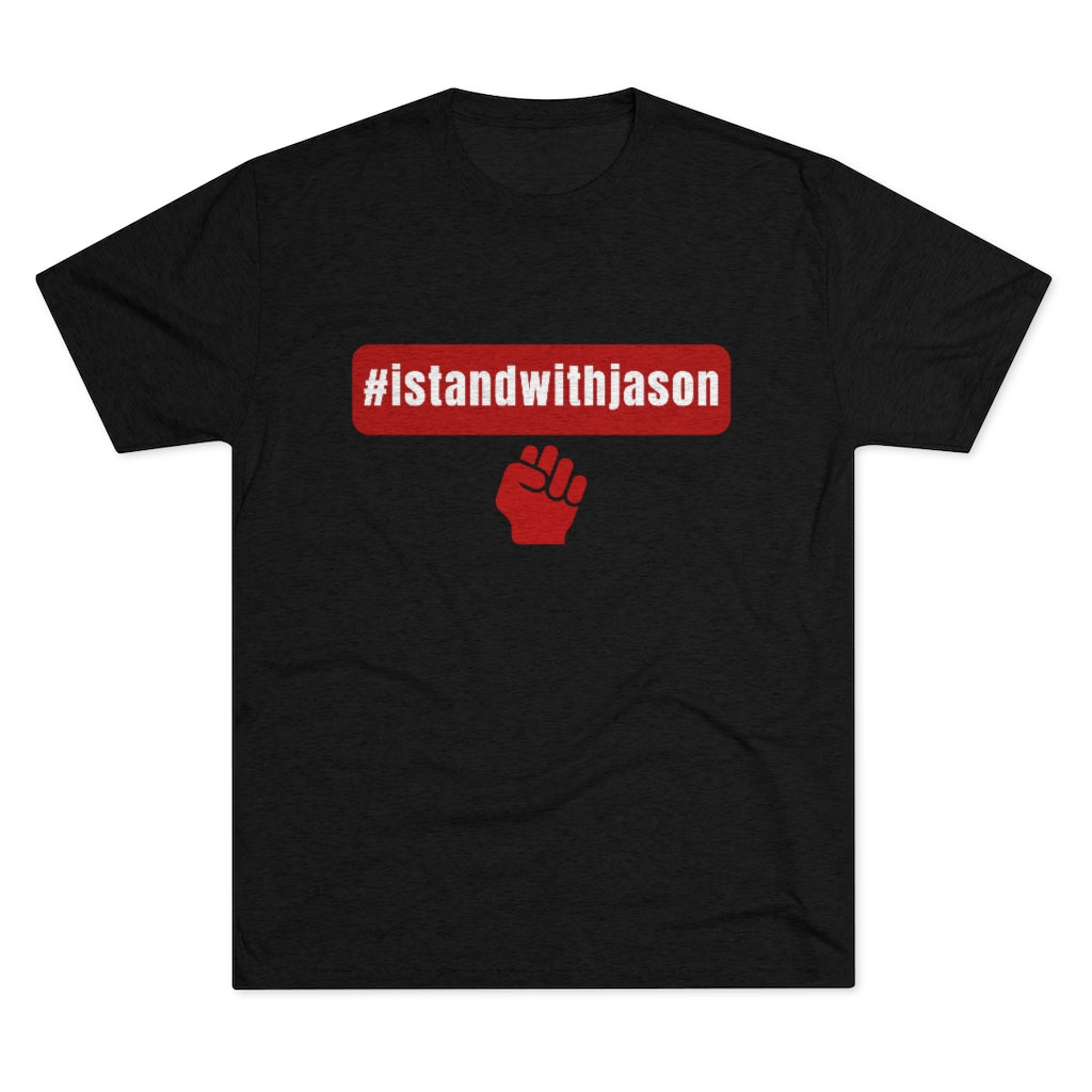 #istandwithjason Jason Omoletski Tri-Blend Crew Tee