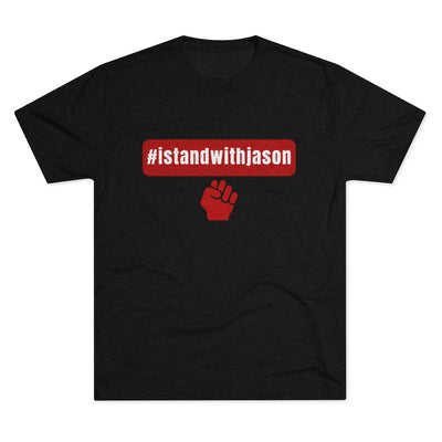 #istandwithjason Jason Omoletski Tri-Blend Crew Tee