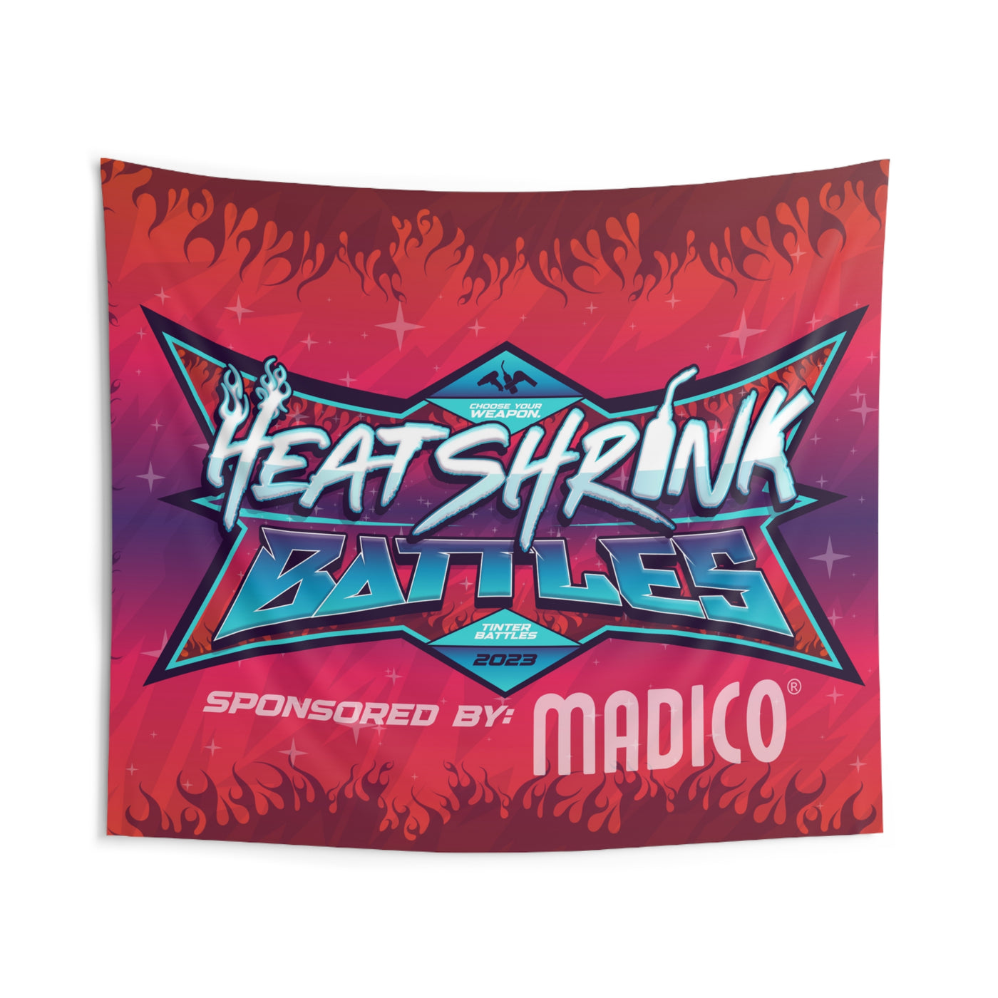 Heat Shrink Battles 2023 Backdrop