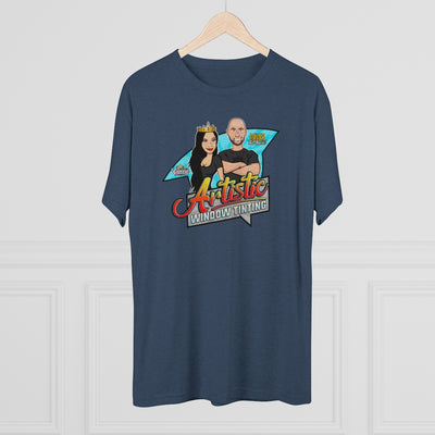Artistic Window Tinting Tri-Blend Crew Tee