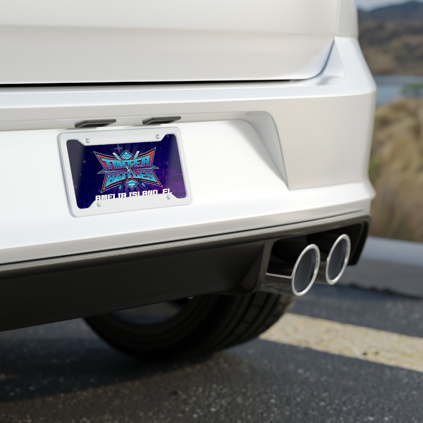 Tinter Battles 2023 Official License Plate