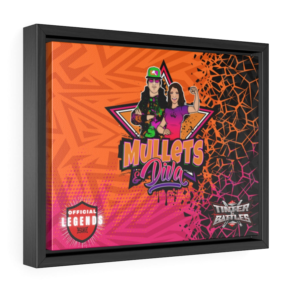 Mullets & Diva: Tinter Battles 2022 | Legends Canvas Wraps