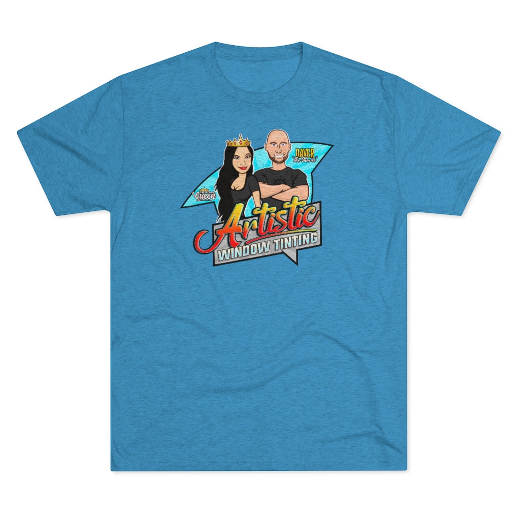 Artistic Window Tinting Tri-Blend Crew Tee