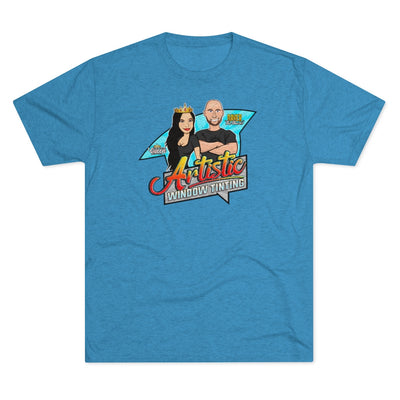 Artistic Window Tinting Tri-Blend Crew Tee