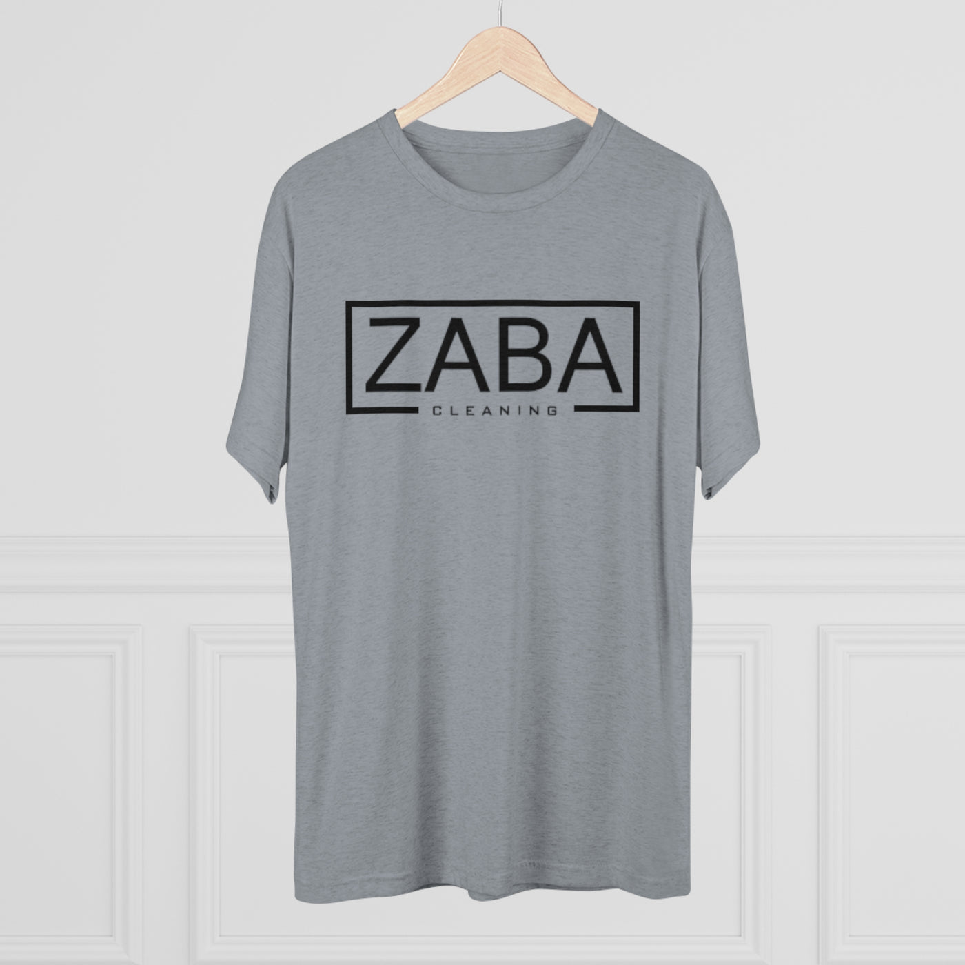 Zaba Cleaning Tri-Blend Crew Tee