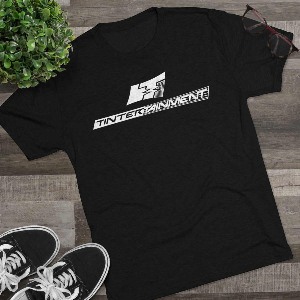 Tintertainment Media Tri-Blend Crew Tee