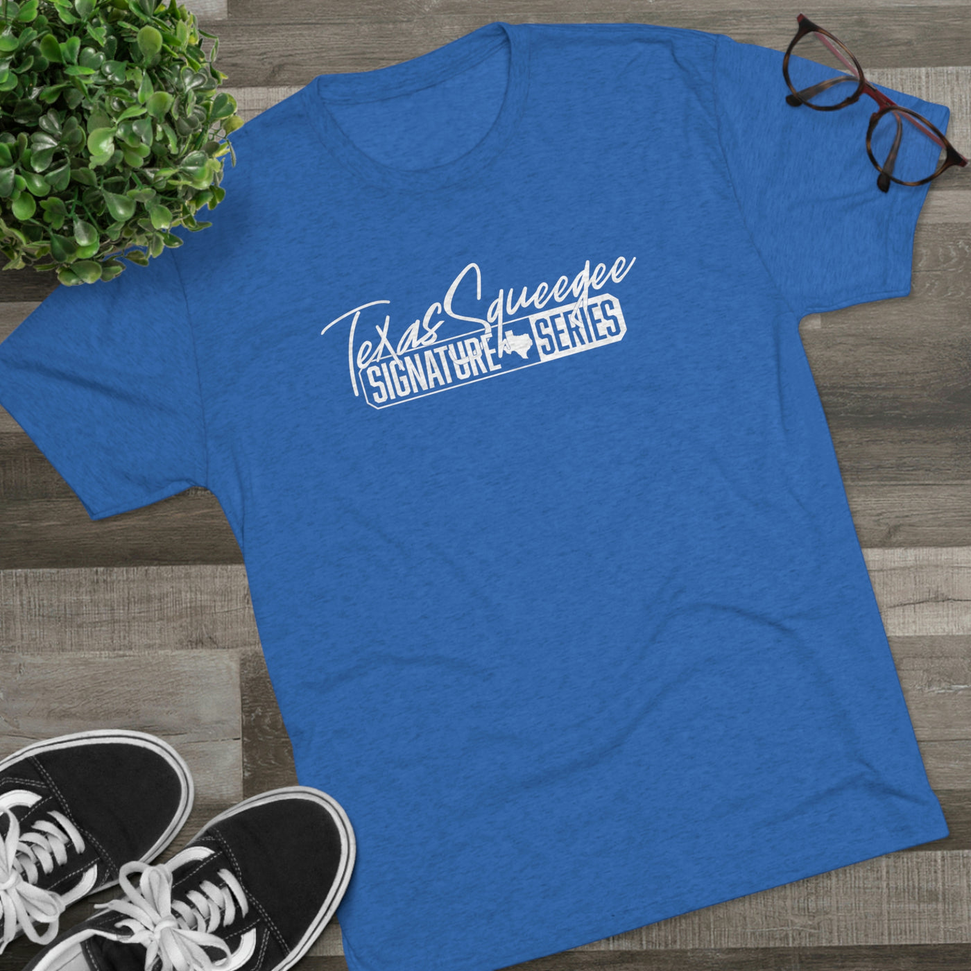 Texas Squeegee Signature Series Tri-Blend Crew Tee