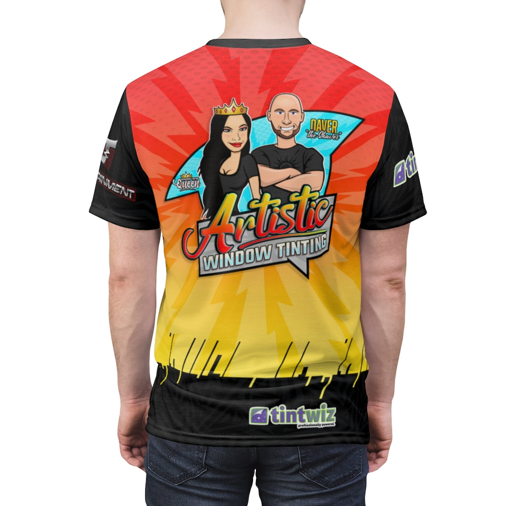 Artistic Window Tinting | Full Print Team Shirts