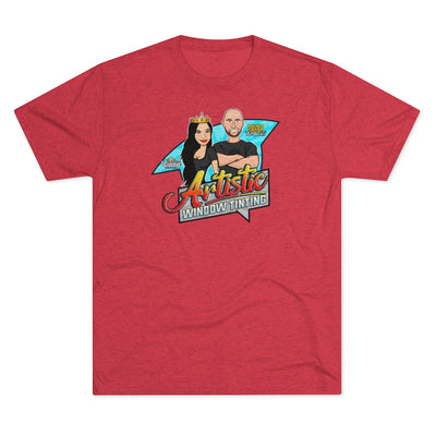Artistic Window Tinting Tri-Blend Crew Tee