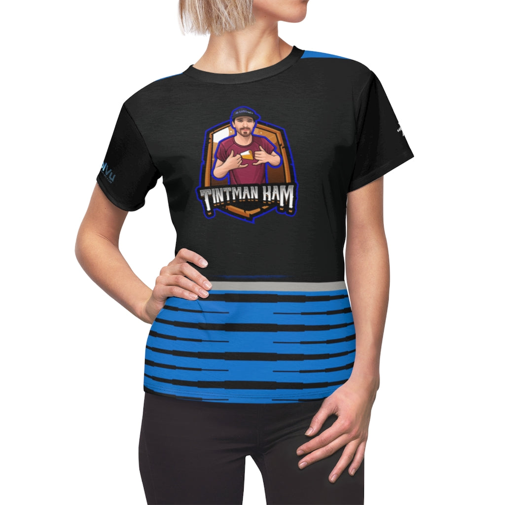 Tintman Kam Women's AOP Cut & Sew Tee