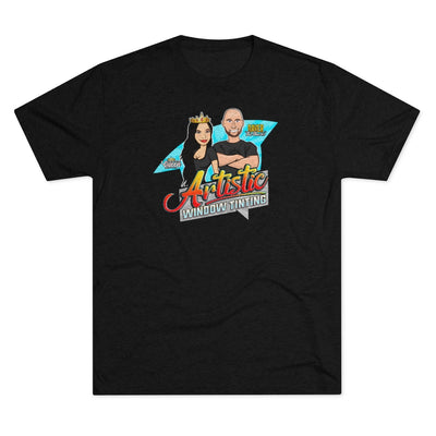 Artistic Window Tinting Tri-Blend Crew Tee