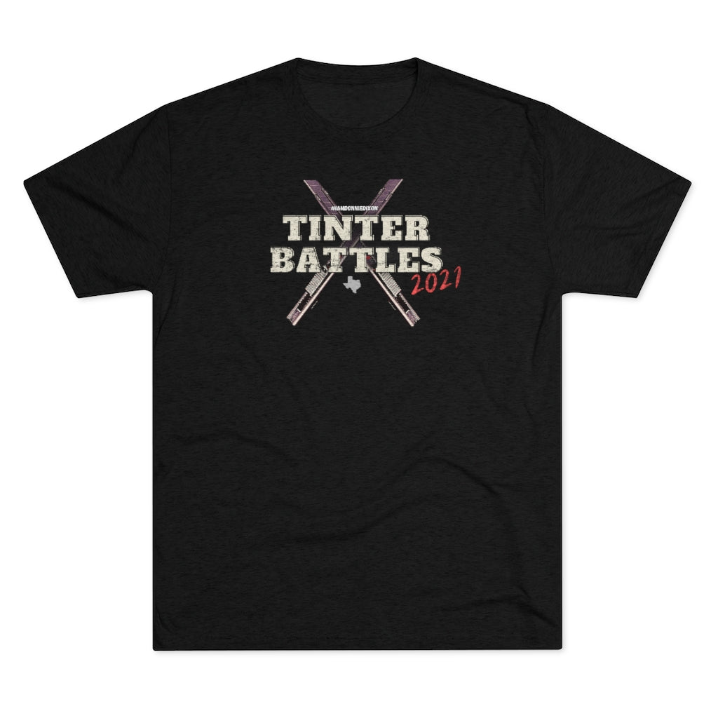 Tinter Battles Tri-Blend Crew Tee | Donnie Charity