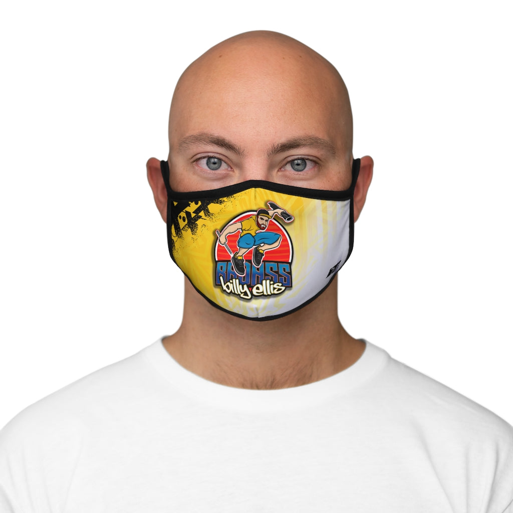 "Badass Billy Ellis" Fitted Polyester Face Mask