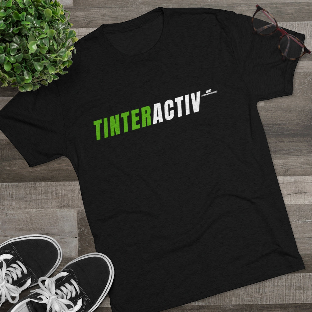 TinterActiv Men's Tri-Blend Crew Tee