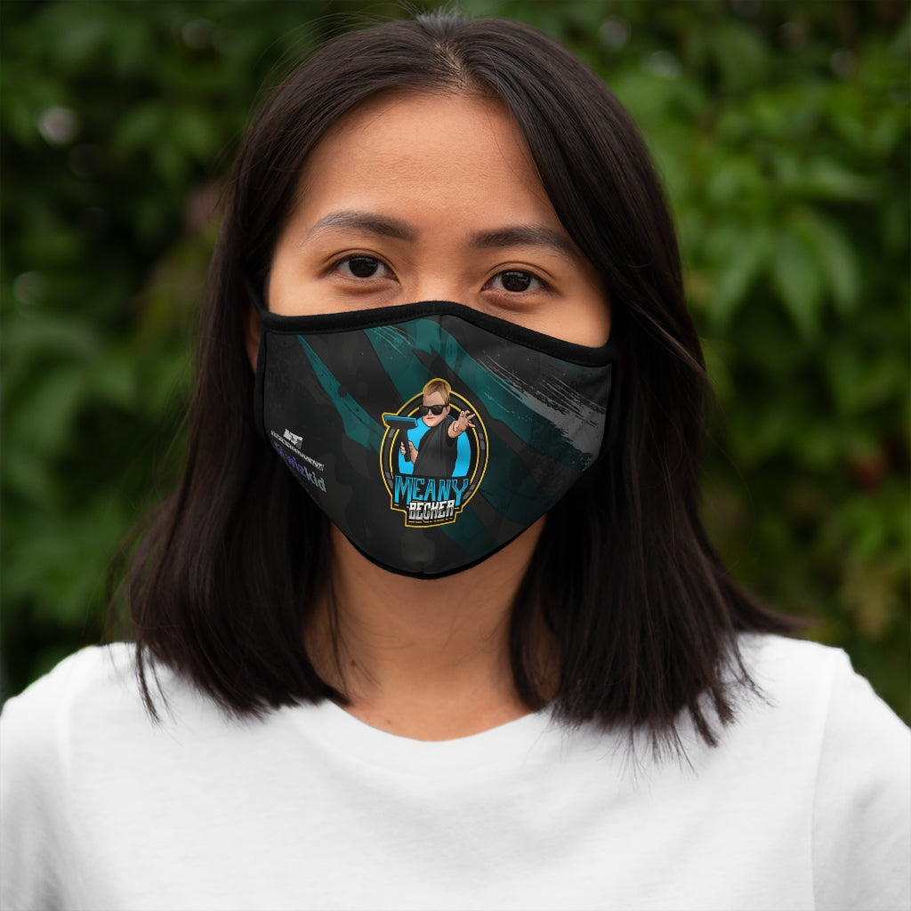 Meany Becker Fitted Polyester Face Mask