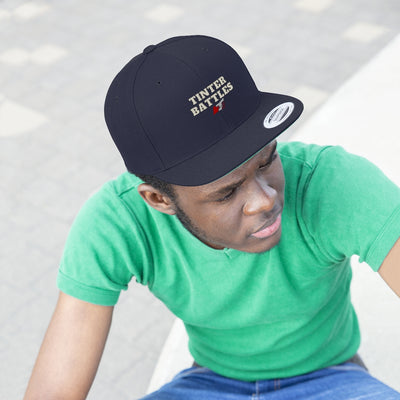 "Tinter Battles" Unisex Flat Bill Hat