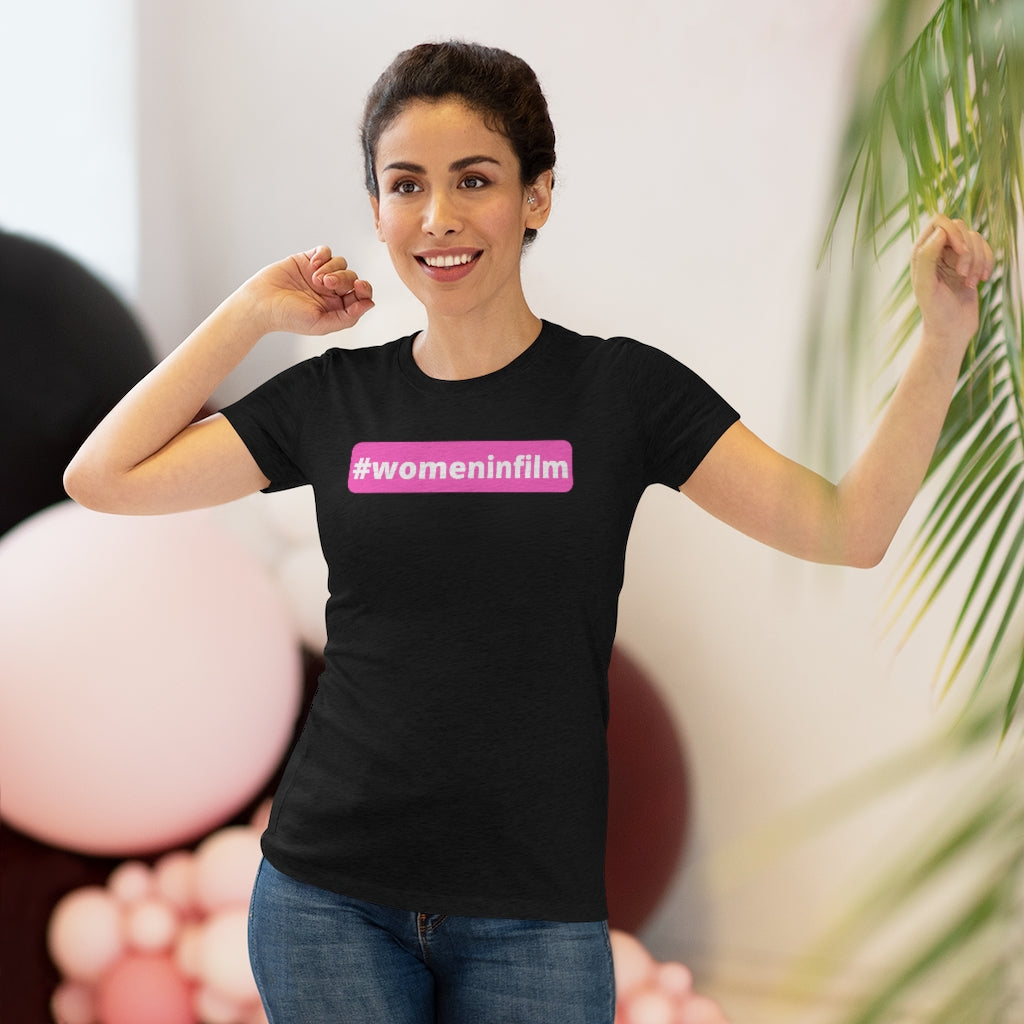 #womeninfilm Women's Triblend Tee