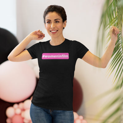 #womeninfilm Women's Triblend Tee