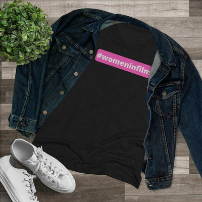 #womeninfilm Women's Triblend Tee