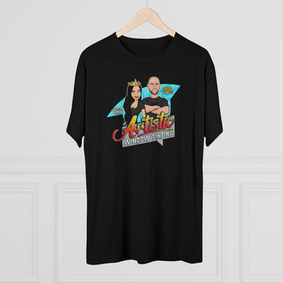 Artistic Window Tinting Tri-Blend Crew Tee