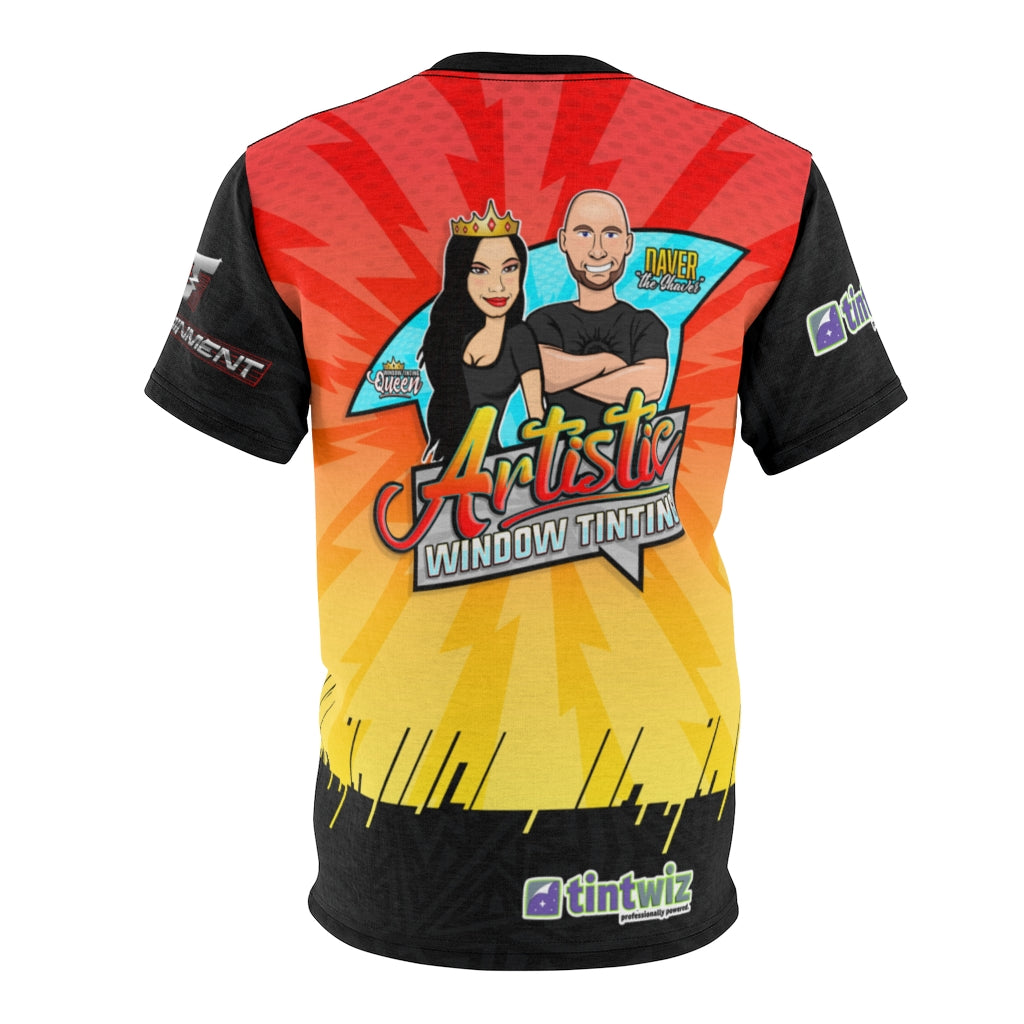 Artistic Window Tinting | Full Print Team Shirts