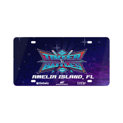 Tinter Battles 2023 Official License Plate