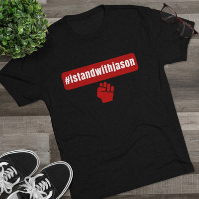 #istandwithjason Jason Omoletski Tri-Blend Crew Tee