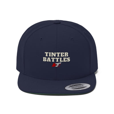 "Tinter Battles" Unisex Flat Bill Hat